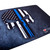 Thin Blue Line Punisher Police Support TekMat gun cleaning mat features
