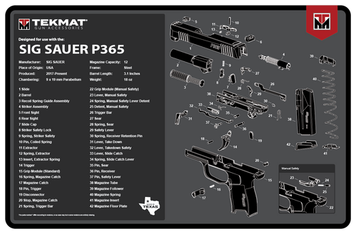 Smart Mat® for SIG* P365