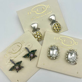 Vintage Oscar de la Renta Earring Set! Three Pairs of Vintage Oscar de la Renta Earring Set! Three Pairs of