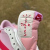 12 Pair - Jordan 1 Retro Low OG SP Travis Scott Sail Tropical Pink