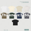 Heavy 305Gsm 7A Antibacterial Cotton Oversized T-Shirt