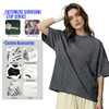 Washed Brushed 100%Cotton 270G T-Shirt
