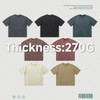 Washed Brushed 100%Cotton 270G T-Shirt