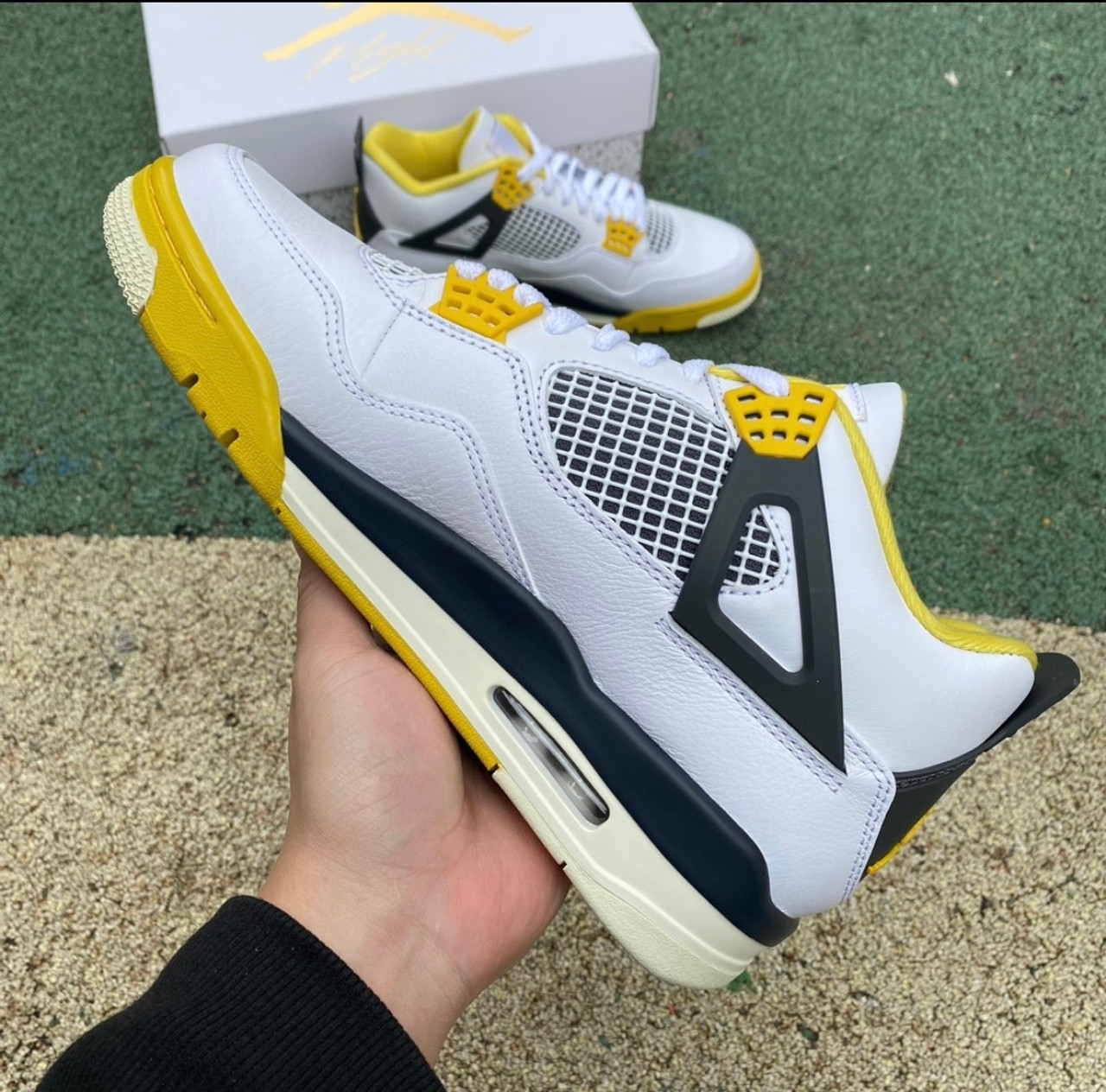 12 Pair -  Jordan 4 Vivid Sulfur
