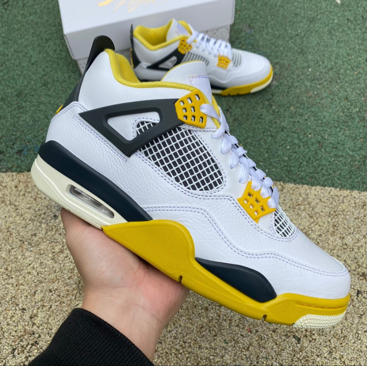 12 Pair -  Jordan 4 Vivid Sulfur