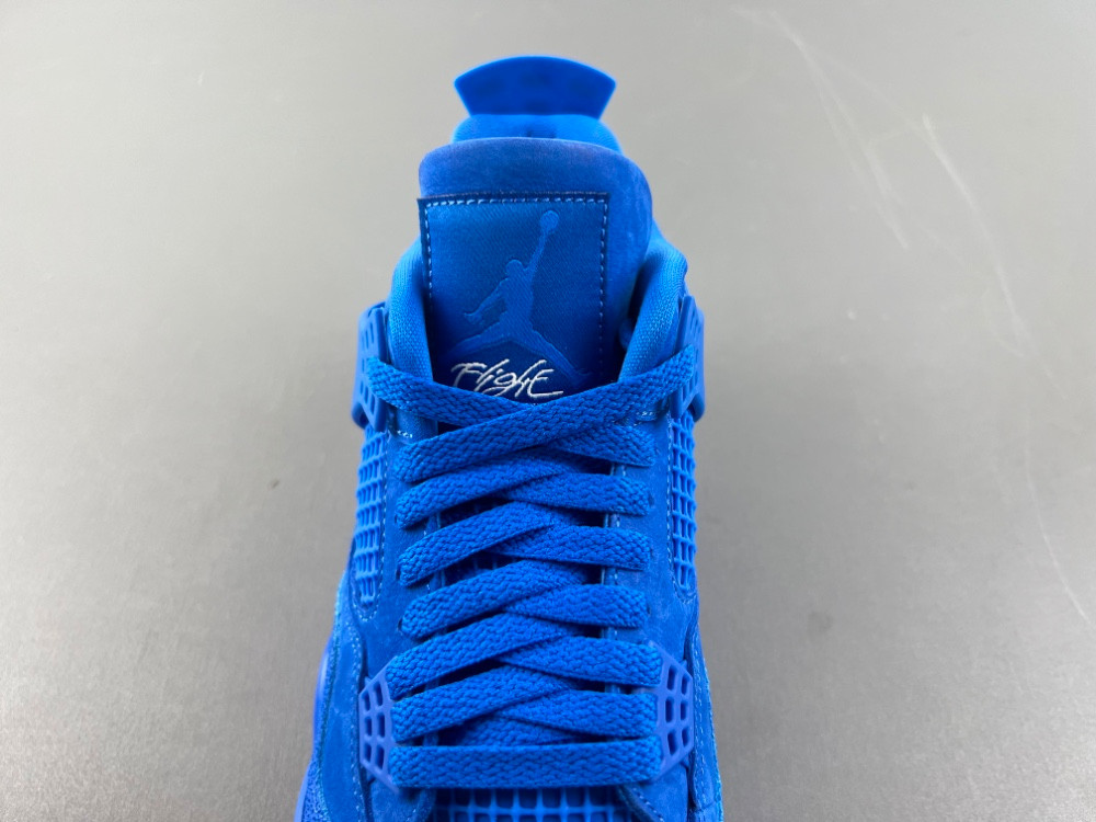 12 Pair - Nigel Sylvester x Air Jordan 4 Blue