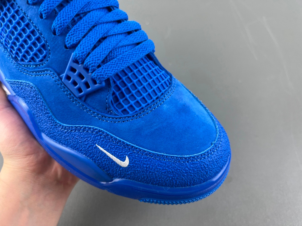 12 Pair - Nigel Sylvester x Air Jordan 4 Blue