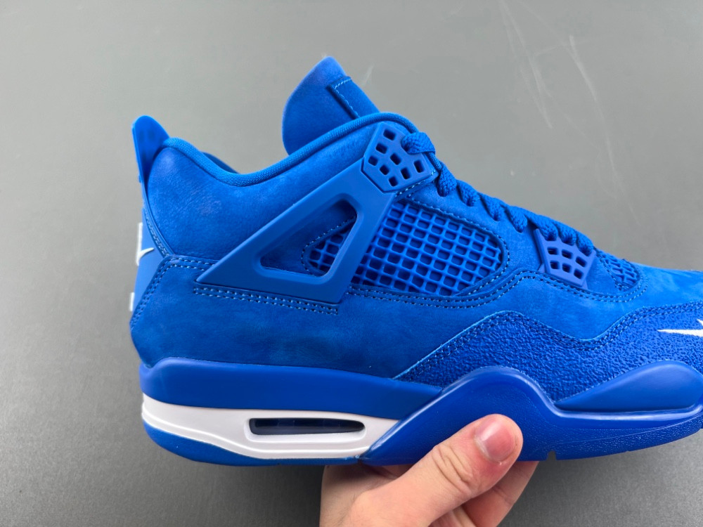 12 Pair - Nigel Sylvester x Air Jordan 4 Blue