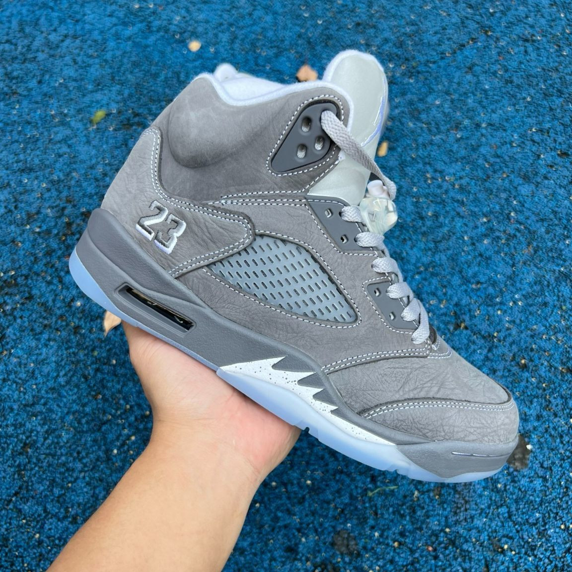 12 Pair - Jordan 5 Retro Wolf Gray