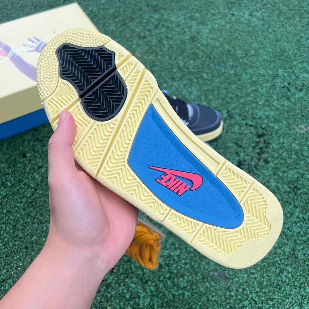 12 Pair - Jordan 4 Retro Union Black