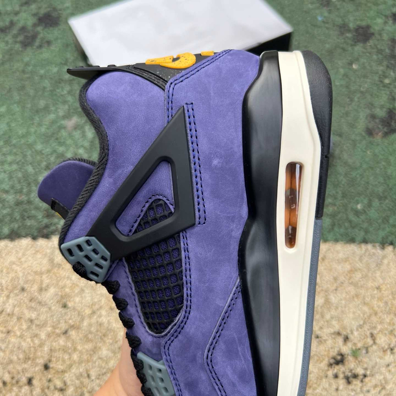 12 Pair - Jordan 4 Retro Lakeshow
