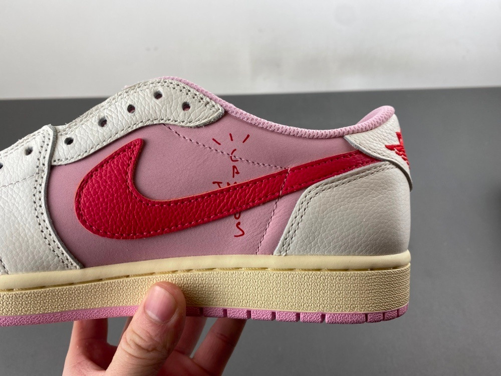 12 Pair - Jordan 1 Low OG SP TS x Air “Muslin/Shy Pink