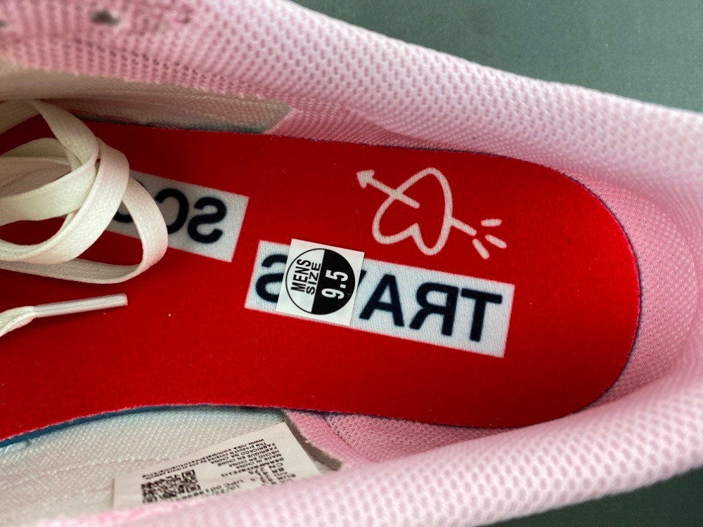 12 Pair - Jordan 1 Low OG SP TS x Air “Muslin/Shy Pink