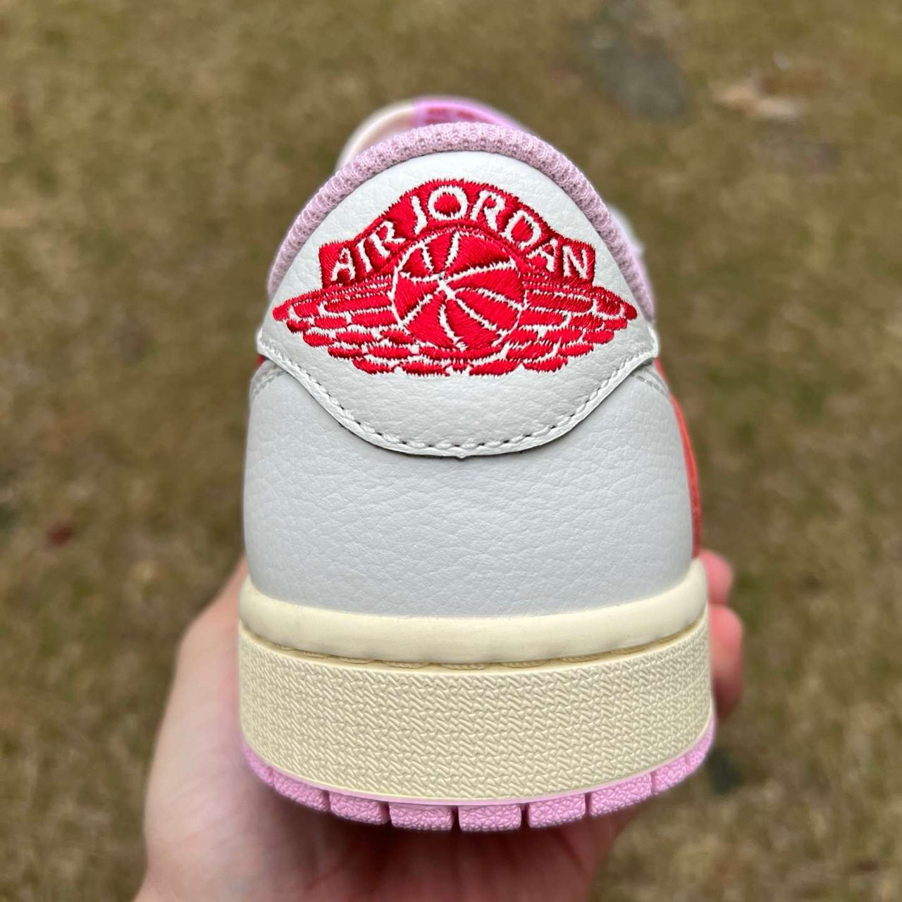 12 Pair - Jordan 1 Retro Low OG SP Travis Scott Sail Tropical Pink