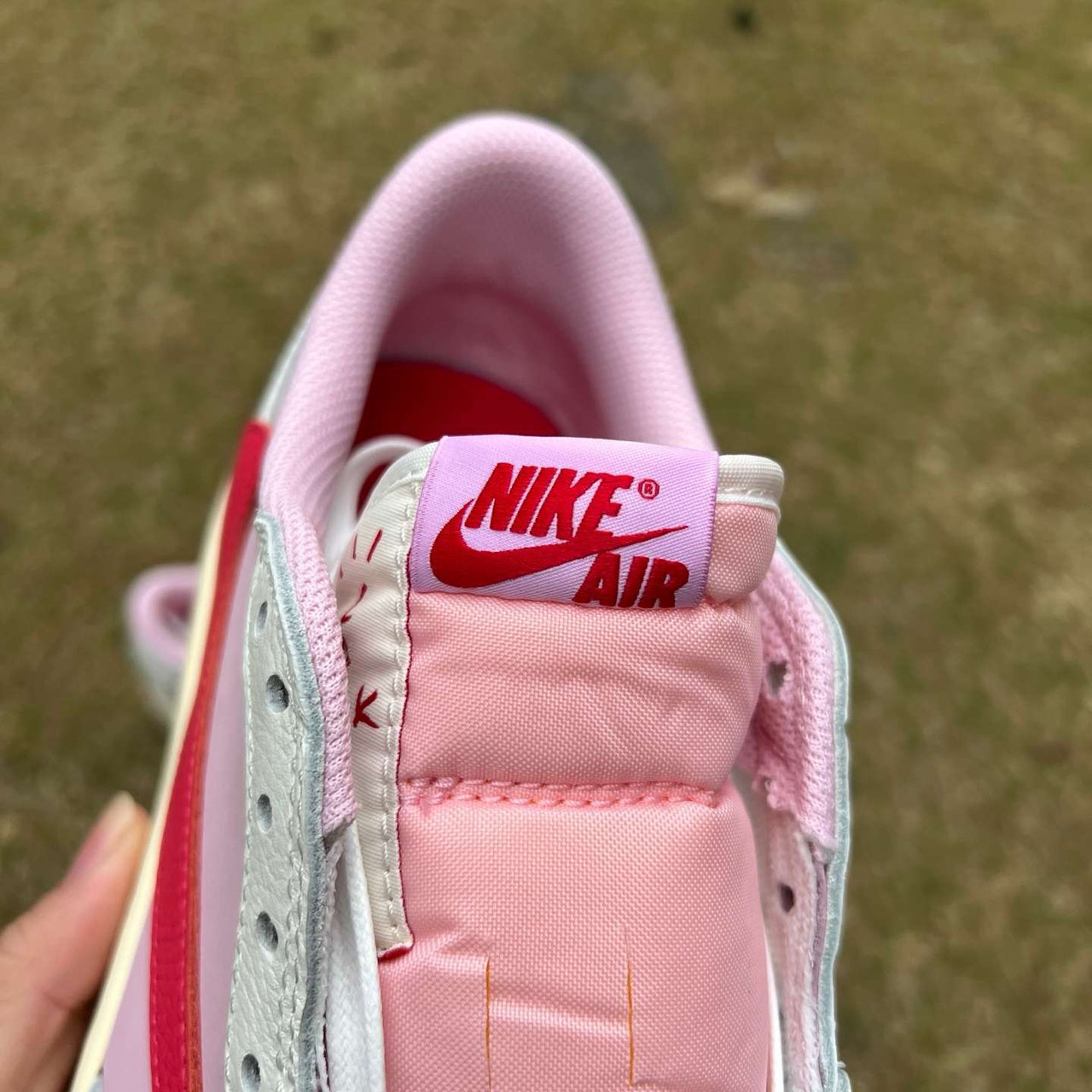 12 Pair - Jordan 1 Retro Low OG SP Travis Scott Sail Tropical Pink