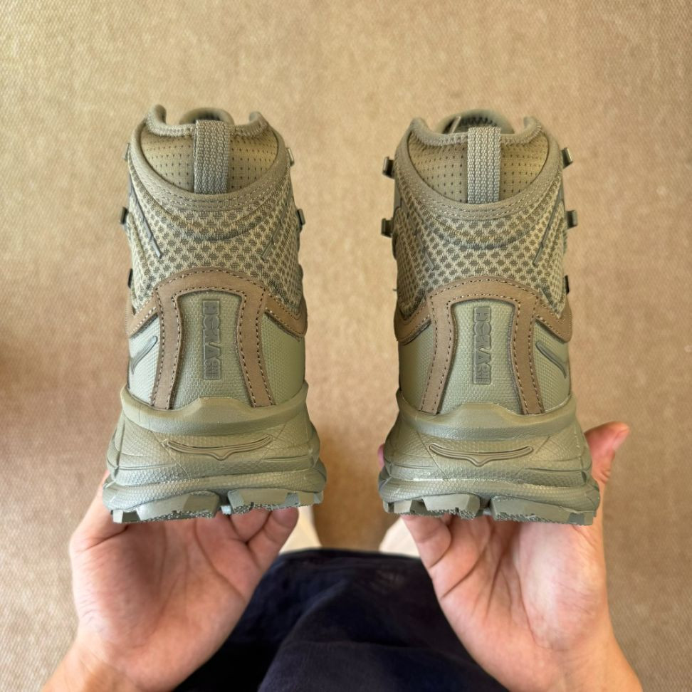 12 Hoka One One Tor Ultra Hi Burnt Olive