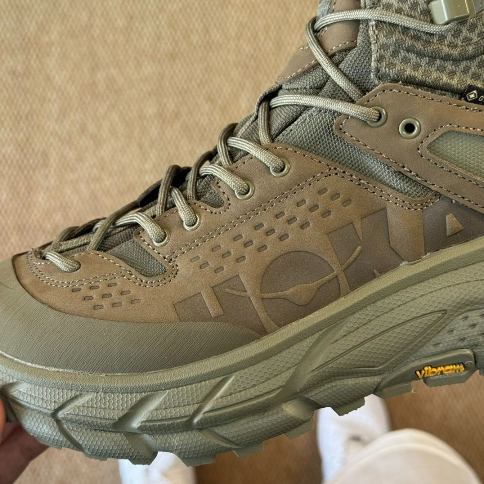 12 Hoka One One Tor Ultra Hi Burnt Olive