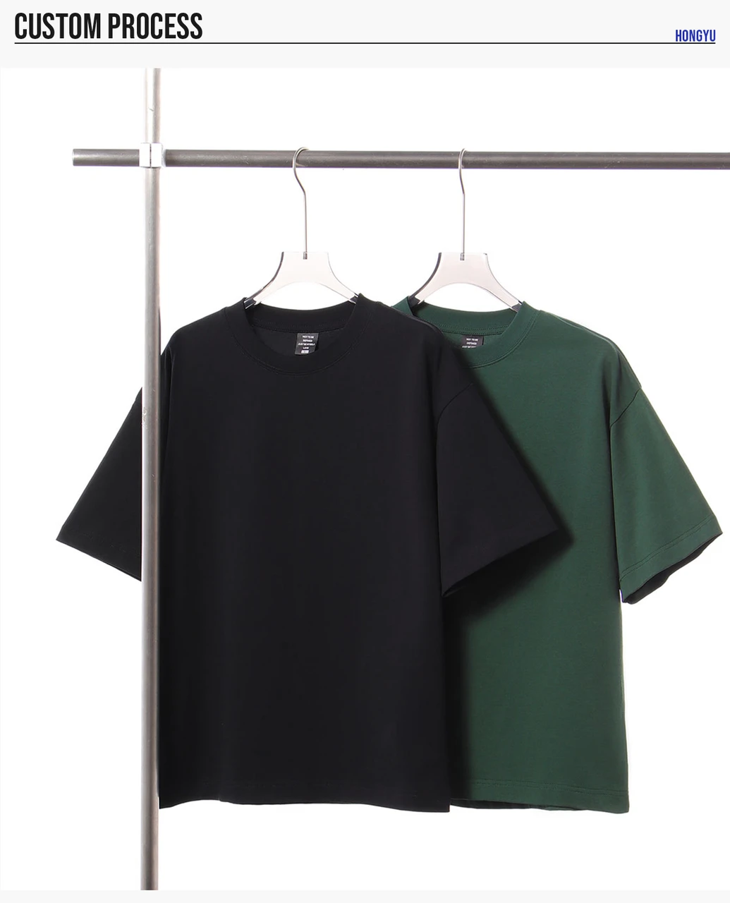 Cotton 250gsm Oversized Boxy Fit T-Shirt