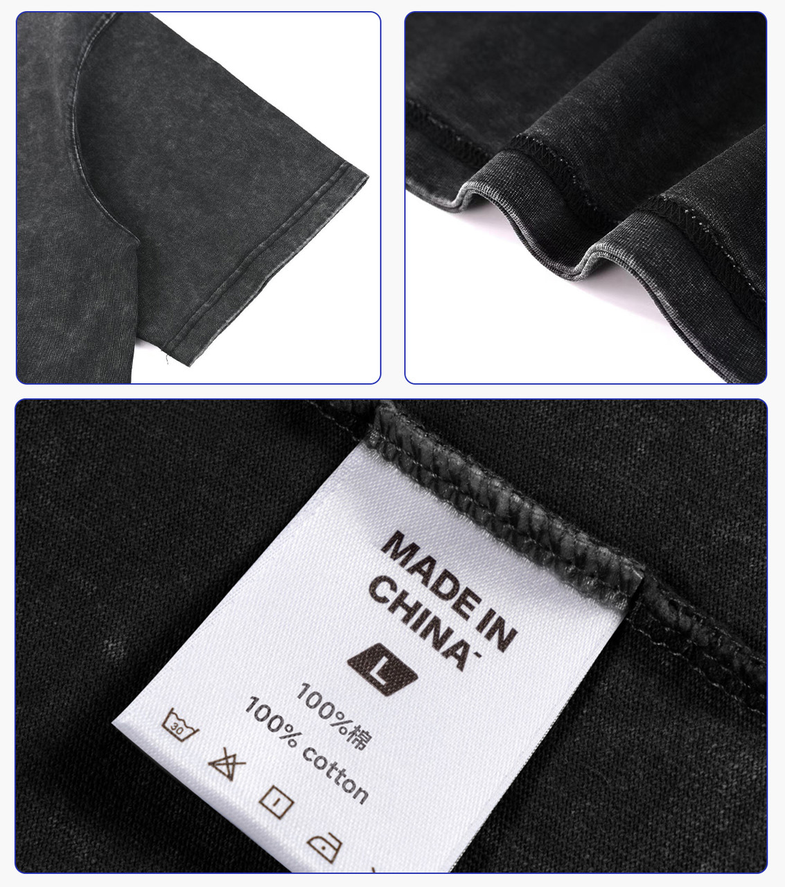 Oversized Cotton 275G Wash Boxy Fit T-Shirt