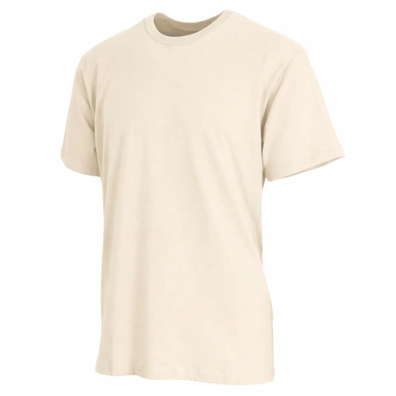 Men's Short Sleeve Crew Neck Cotton Blend Classic Tee
