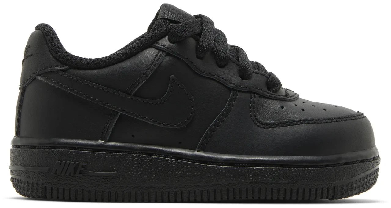 12 Pair - Infant Air Force 1 All BlackLow OR 1 Pair