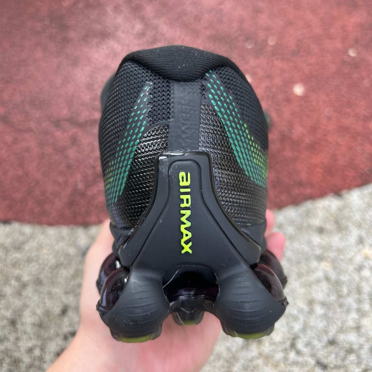 Wholesale Nike Air Liquid Max Black Green Apple