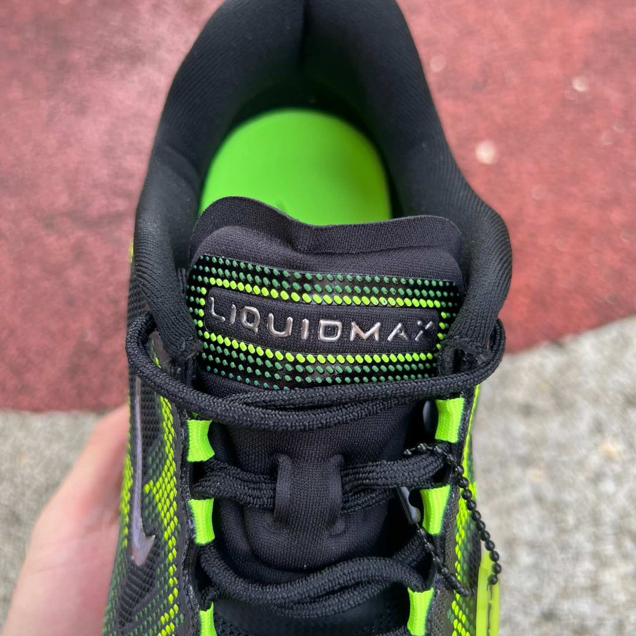 Wholesale Nike Air Liquid Max Black Green Apple