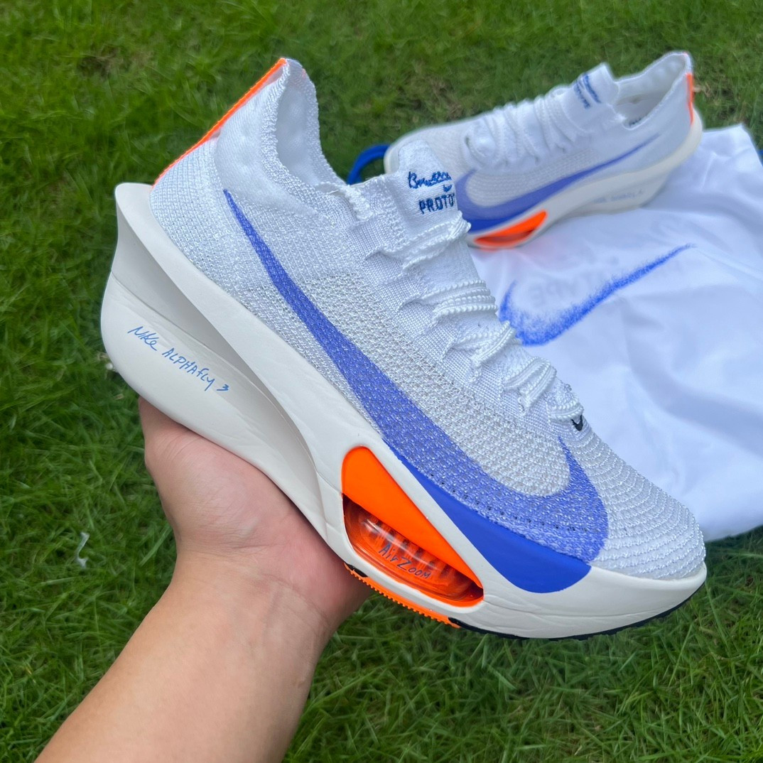 Wholesale Nike Air Zoom Alphafly Next% 3 FP White Blue Orange