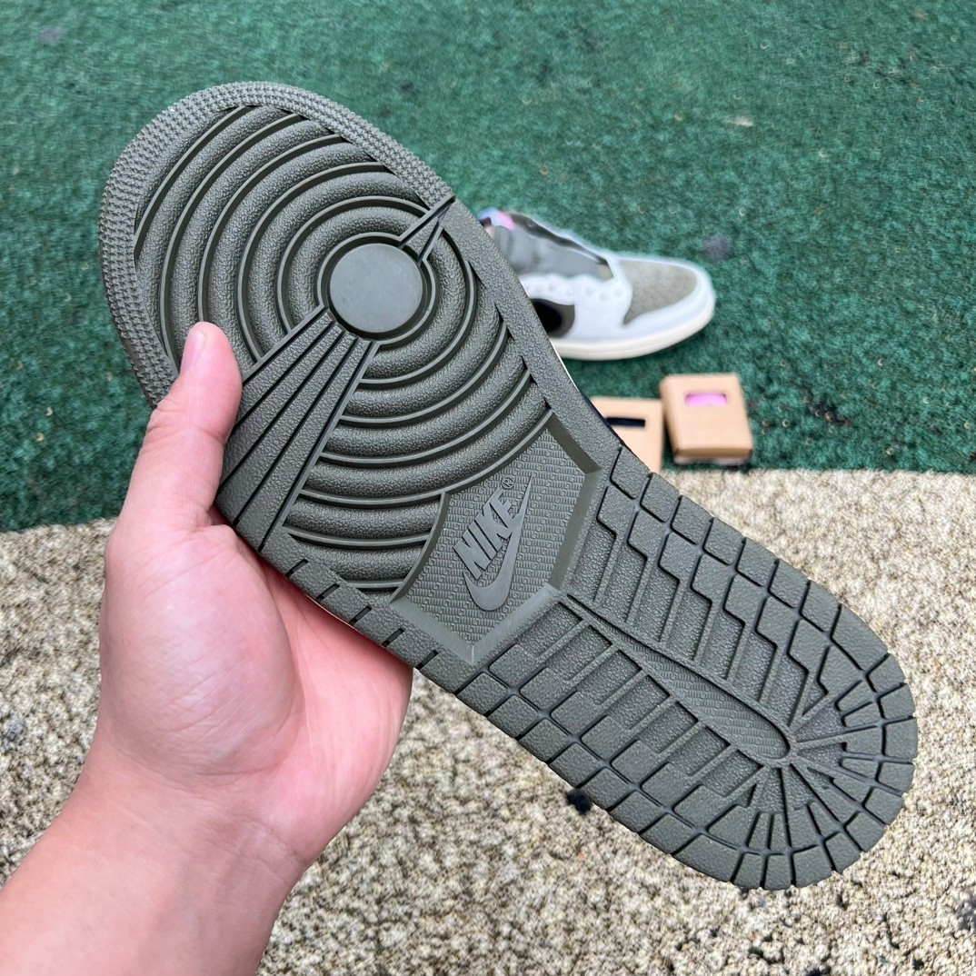 12 Pair -Jordan 1 Retro Low OG SP Travis Scott Medium Olive