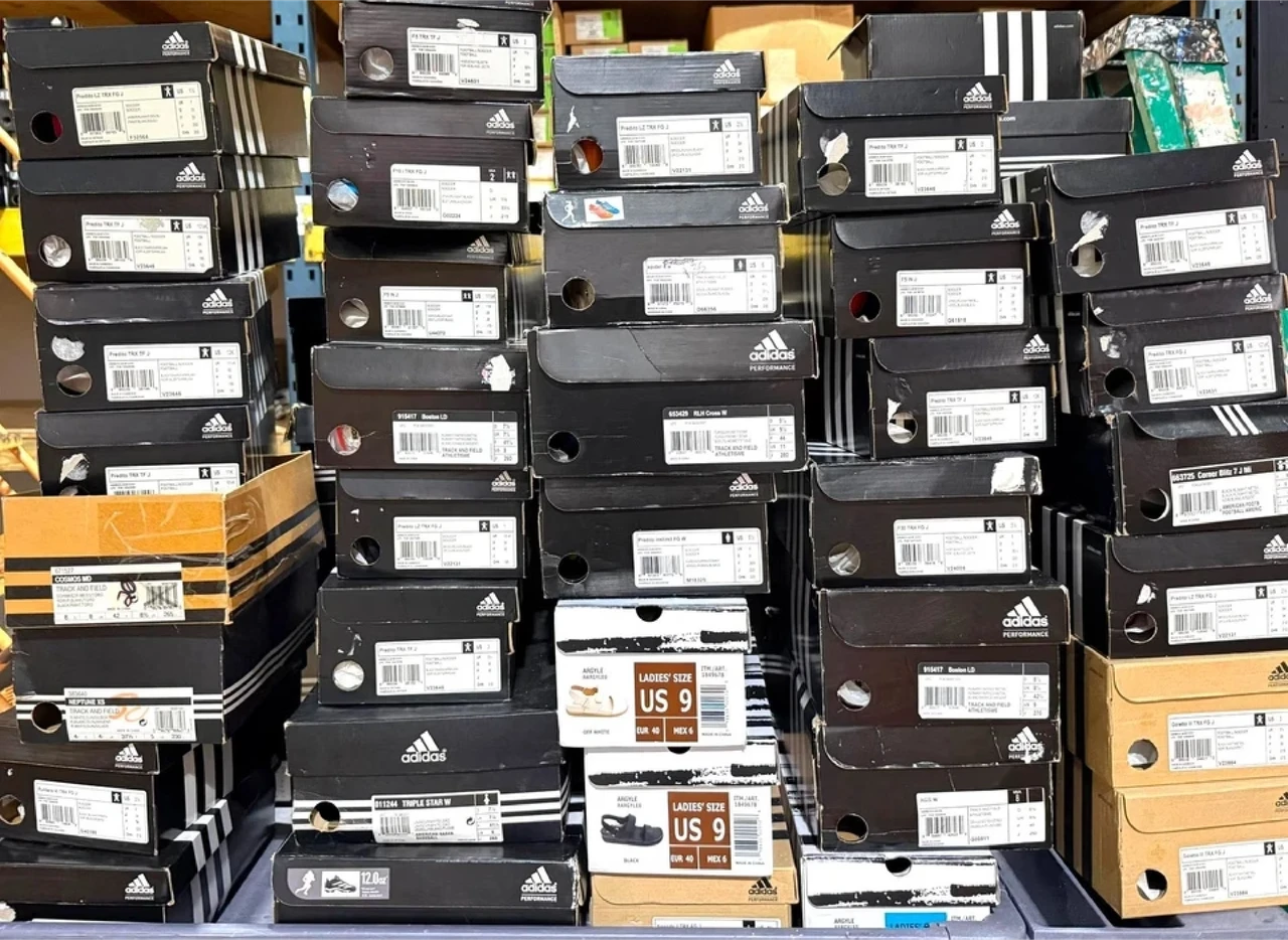Pallet Wholesale  312 Pairs Of Brand Name Footwear