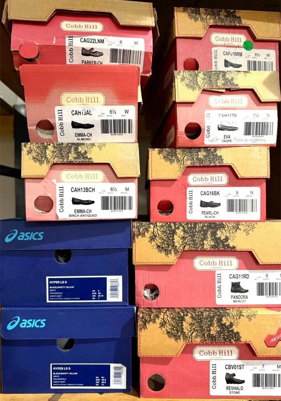 Pallet Wholesale  312 Pairs Of Brand Name Footwear