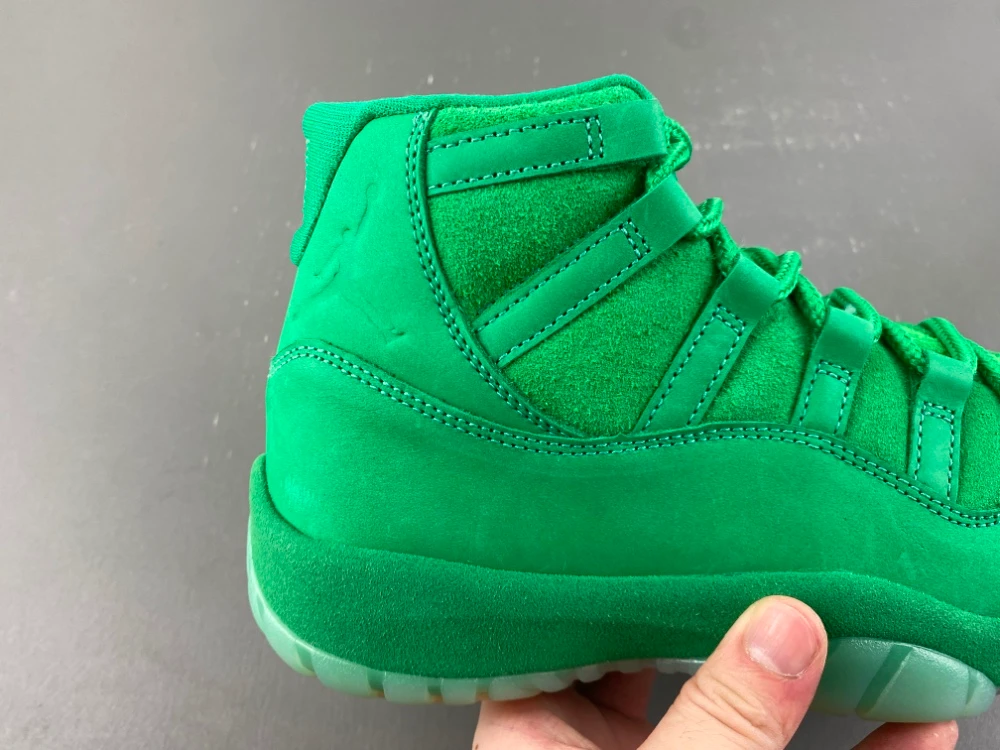 12 Pair -  Jordan 11 Retro Green Screen Monstars
