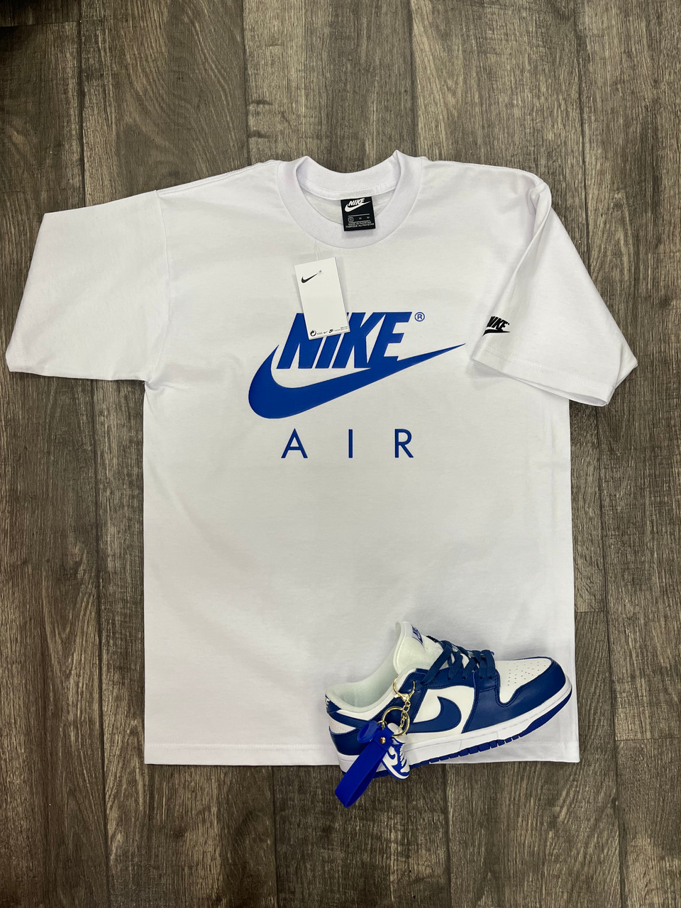 Nike air sales shirt blue