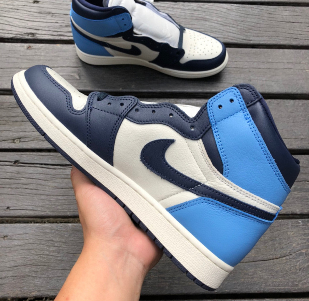12 Pair -Jordan 1 Retro High Obsidian