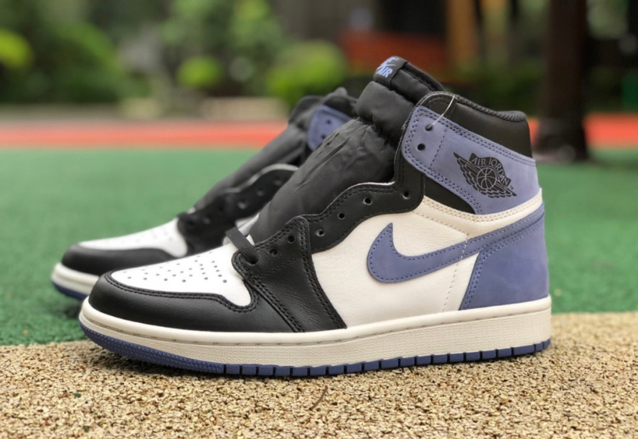 12 Pair -Jordan 1 Retro High OG Blue Moon - Low Low Wholesale