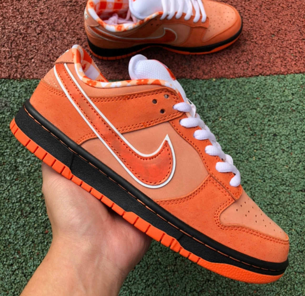 12 Pair - Nike SB Dunk Low X Concept Orange Lobster - Low Low