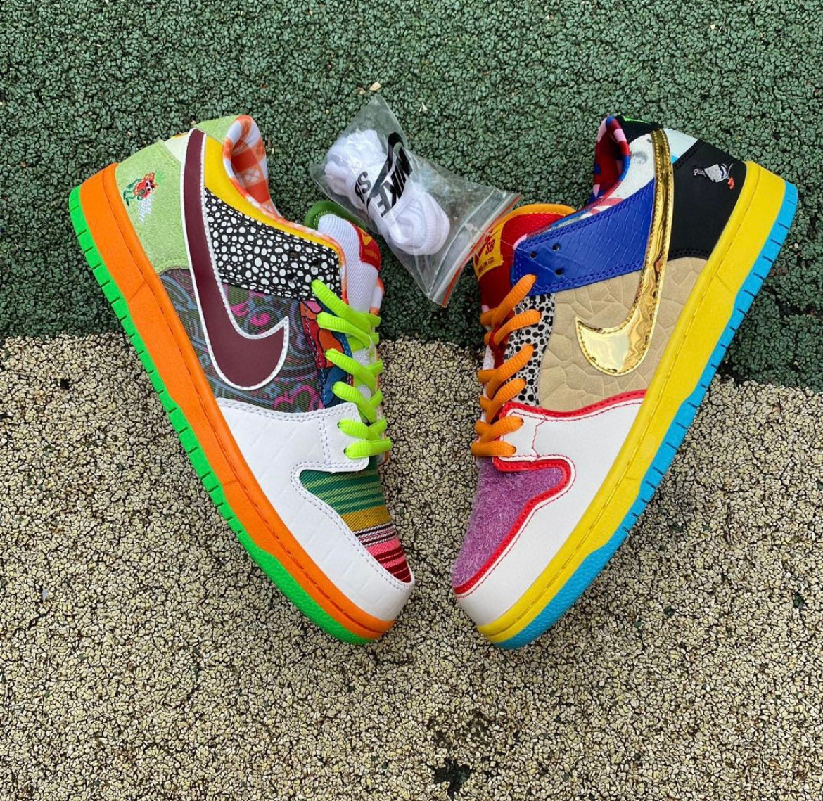 12 Pair - Nike SB Dunk What The Paul Strawberry