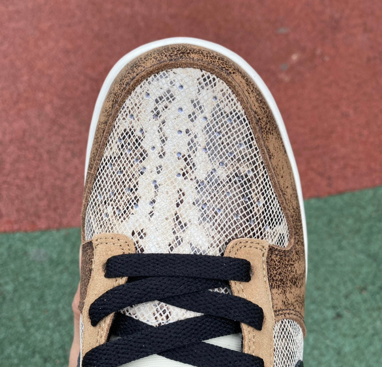12 Pair - Nike Dunk Low Premium CO.JP Brown Snakeskin