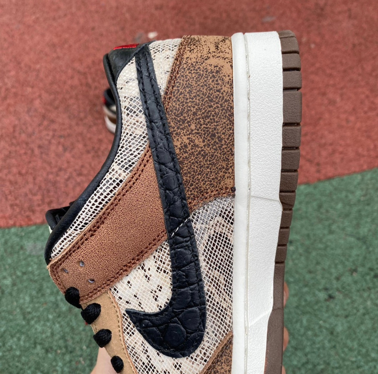 12 Pair - Nike Dunk Low Premium CO.JP Brown Snakeskin
