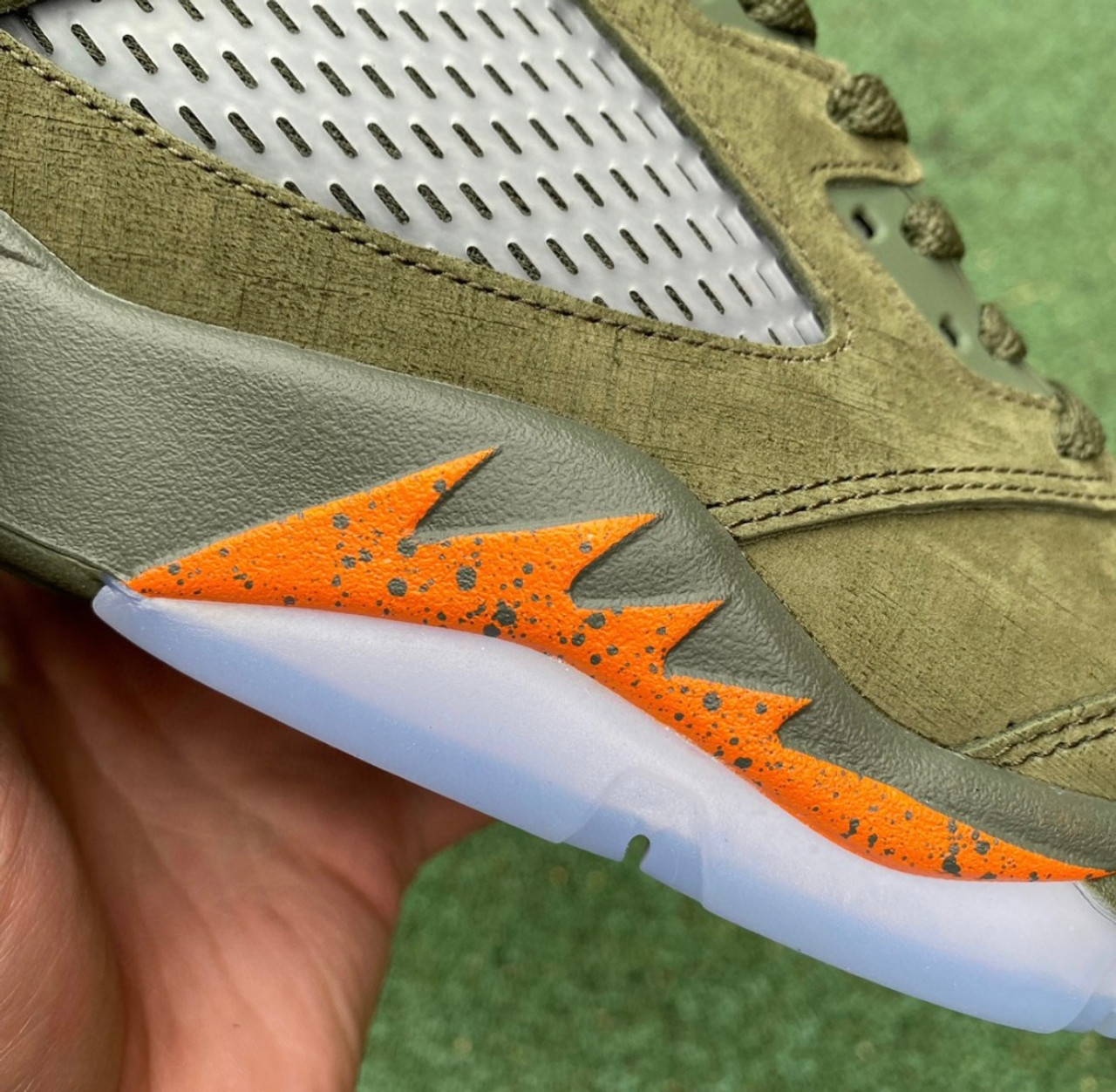 12 Pair -Jordan 5 Retro Olive