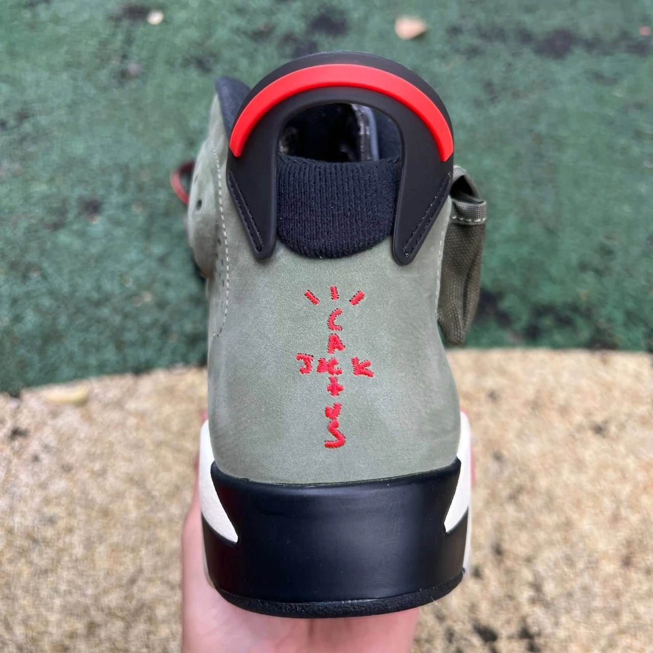 12 Pair -  Jordan 6 Retro X Travis Scott Olive