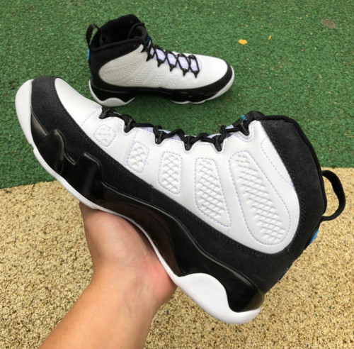 12 Pair -  Jordan 9 Retro University Blue White