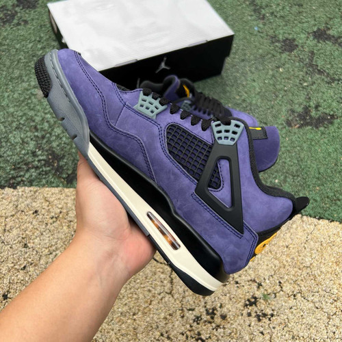 12 Pair - Jordan 4 Retro Lakeshow