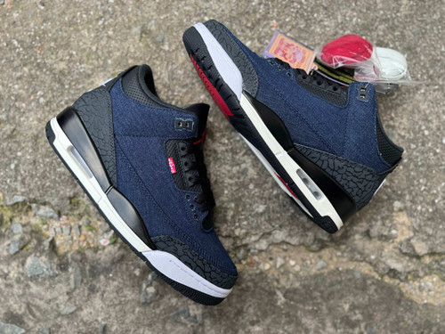 12 Pair - Jordan 3 Retro LEVI