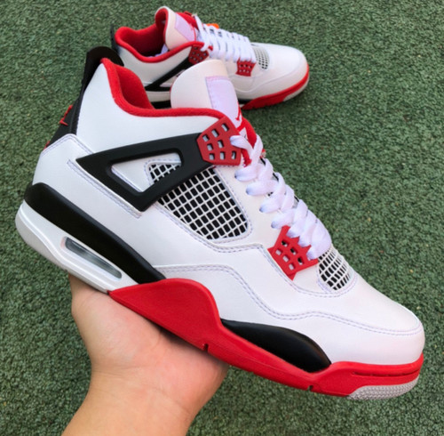 12 Pair - Jordan 4 Fire Red