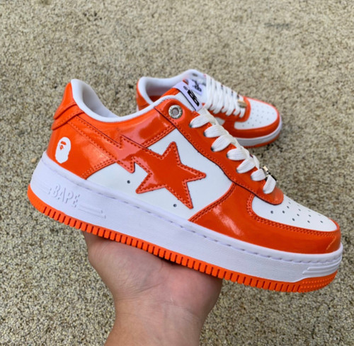 12 BAPE STA Electric Orange - Low Low Wholesale Distributors