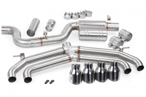 APR Catback Exhaust System (Valveless) - MK7.5 Golf R (APR-1CBK0020)