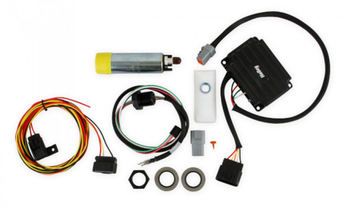 Holley VR1 Series Brushless Fuel Pump w/Controller and Bulkhead Harness Quick Kit (HOL-312-768)