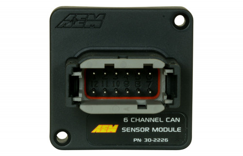 AEM 6 Channel CAN Sensor Module OPEN BOX (AEM-30-2226-OB)