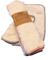 Bamboo cleaning cloths - washable, anti bacterial, reusable and long lasting